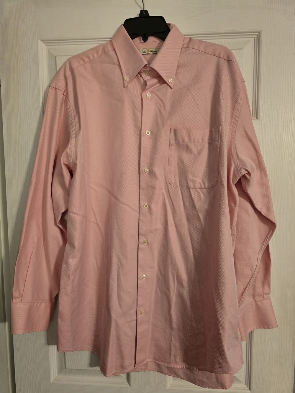 Peter Millar Pink Button-Down Dress Shirt